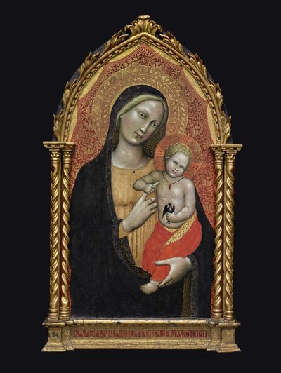 Virgen y Niño, c.1395-1400 de Master of the Straus Madonna